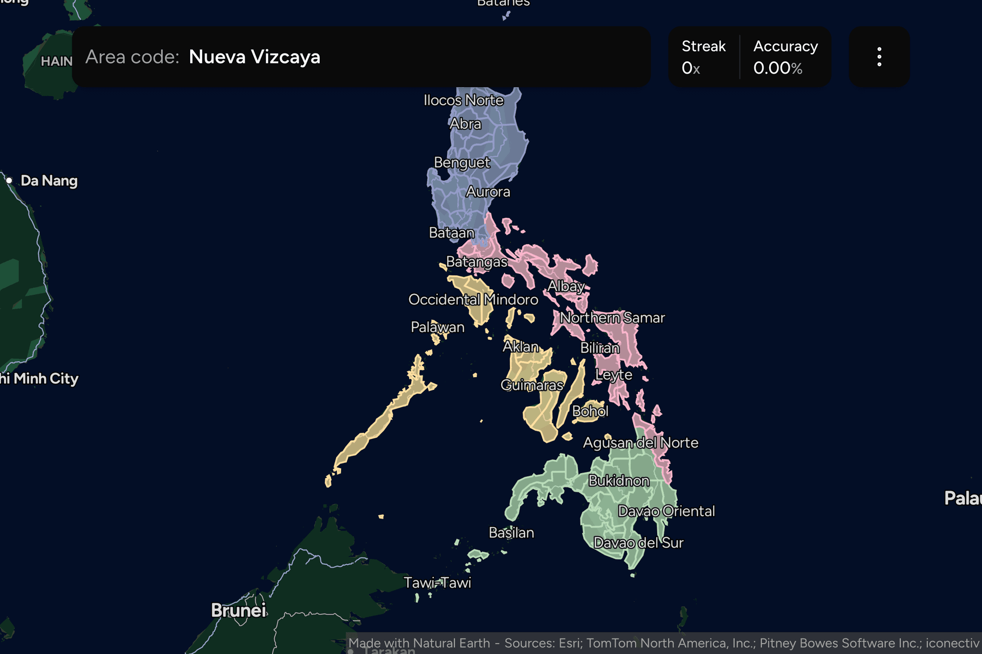 Screenshot of Philippines Provinces