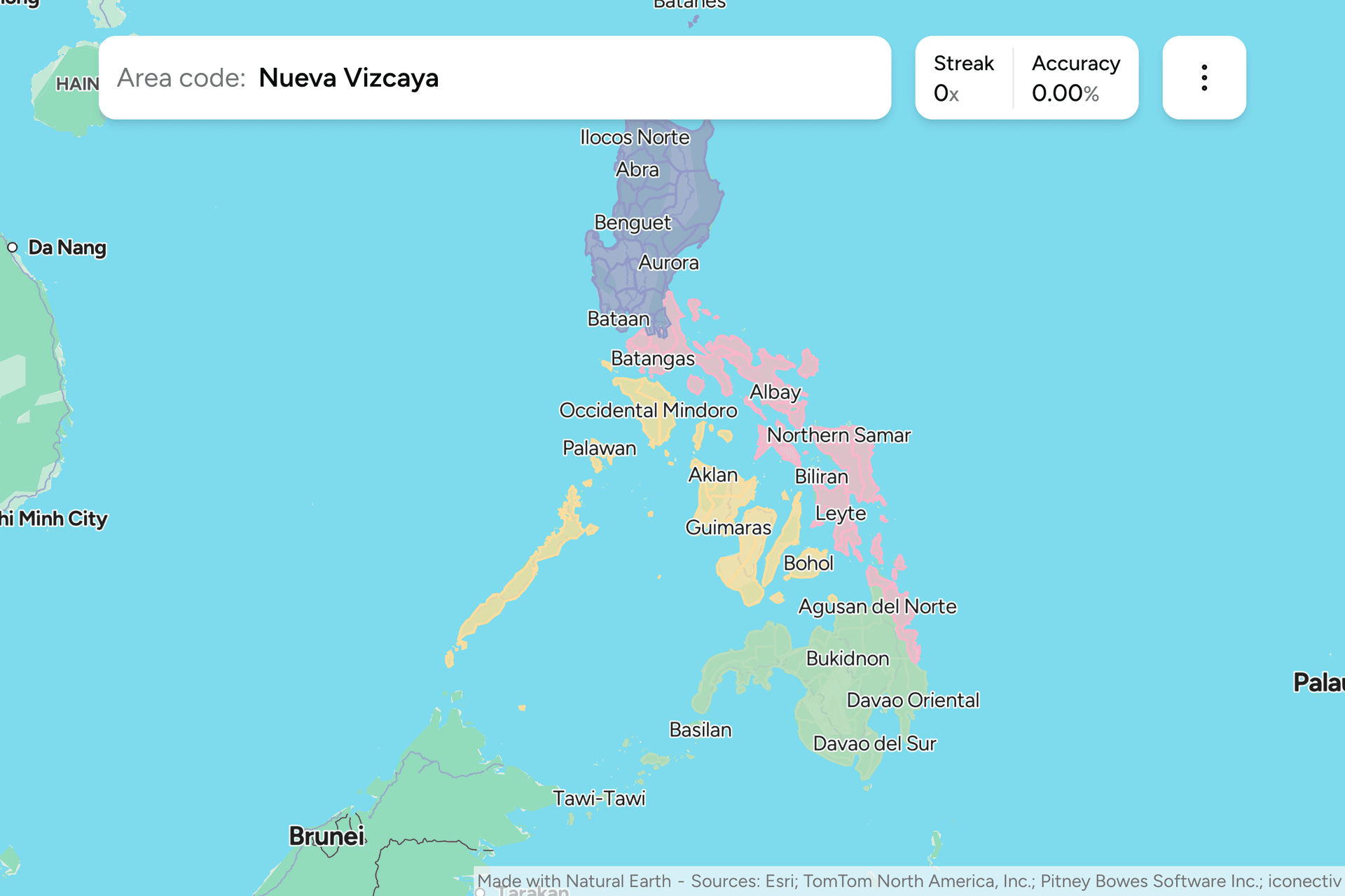 Screenshot of Philippines Provinces
